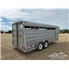 Image 4 : 2000 DEX 20 FT. T/A GOOSENECK STOCK TRAILER