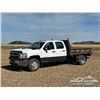 Image 1 : 2013 CHEVROLET 3500HD CREW CAB FLATBED TRUCK