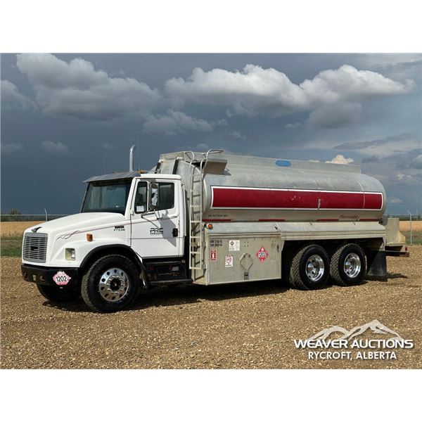 1996 FREIGHTLINER FL80 13,600 LITRE T/A FUEL TRUCK