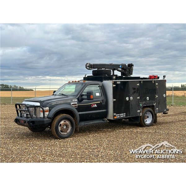 2009 FORD F-550 XLT S/A SERVICE TRUCK