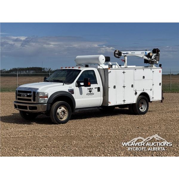 2008 FORD F-550 XLT SINGLE CAB S/A SERVICE TRUCK