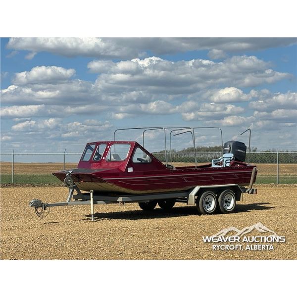 1990 UBUILT OTTER 20 FT. JET BOAT