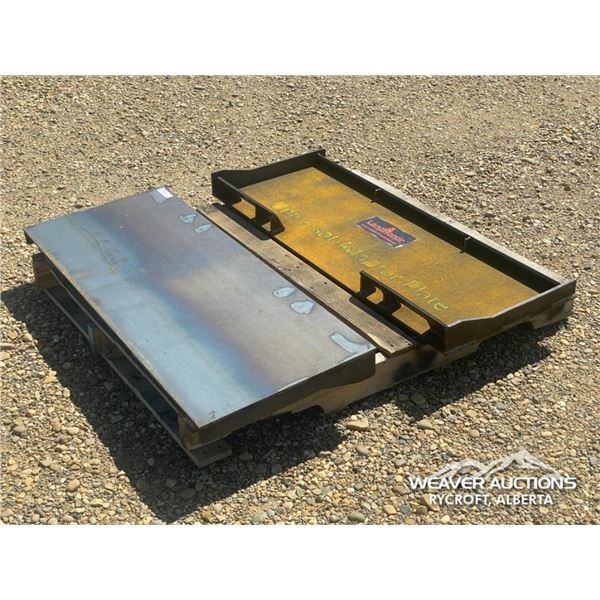 (2) 2025 LANDHONOR SKID STEER PLATE ADAPTERS