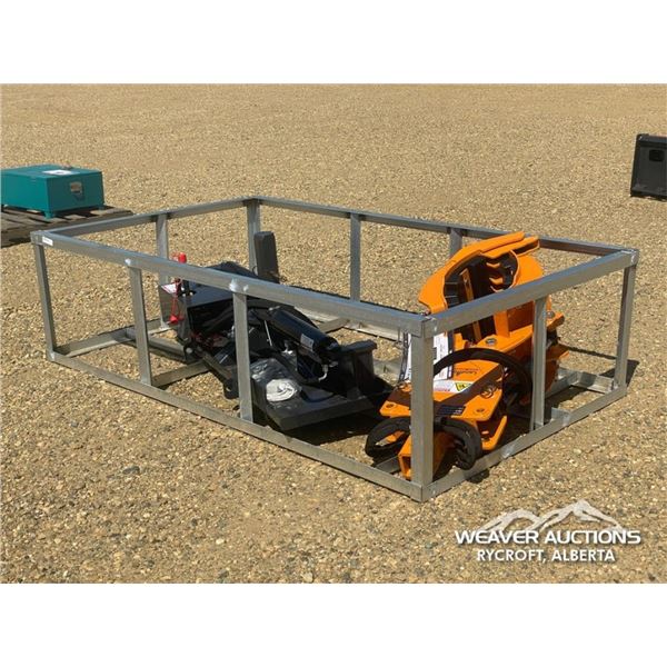 2025 LANDHONOR SKID STEER ROCK & TREE GRAPPLE