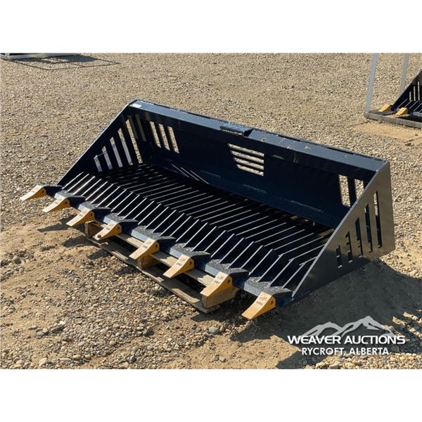 2025 LANDHONOR 72 IN. SKID STEER ROCK BUCKET