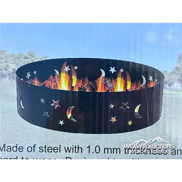 36 IN. ROUND METAL FIRE PIT RING