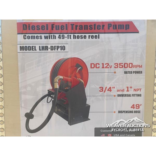 12V DIESEL FUEL TRANSFER PUMP