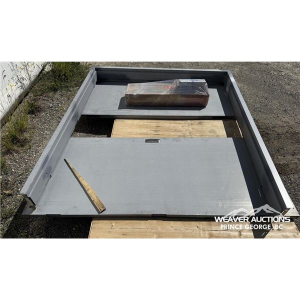 INDUSTRIAL STEEL DOUBLE DOOR