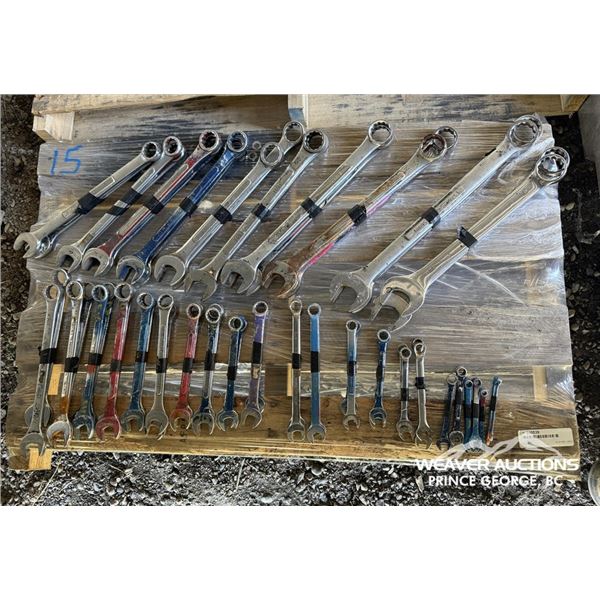 QUANTITY OF COMBO WRENCHES
