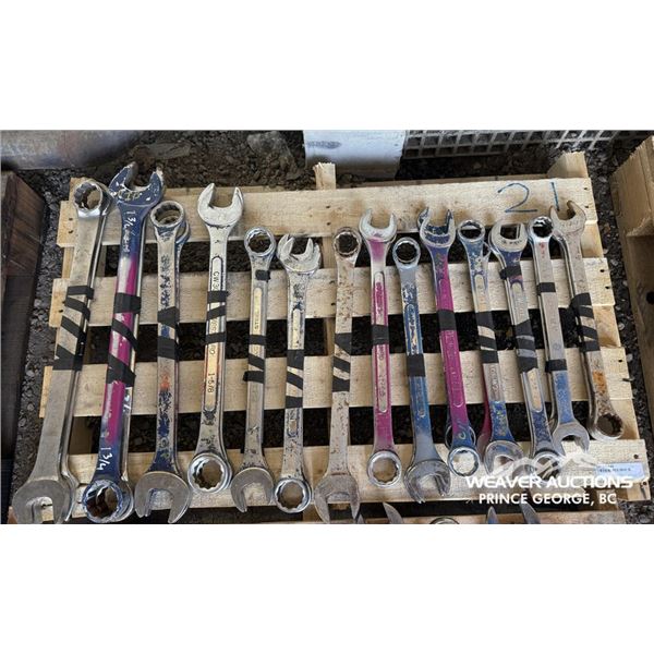 QUANTITY OF COMBO WRENCHES