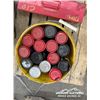 Image 5 : QUANTITY GREASE,CUTTING OIL & (1)BUCKET OF SHACKLE
