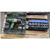 Image 1 : 3/4 DRIVE SOCKET SET & ELECTRIC IMPACT