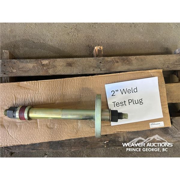 2 IN. WELD TEST PLUG