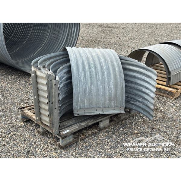 (3) 41 IN. CULVERT COUPLERS