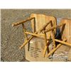 Image 6 : (10) SOLID WOOD CHAIRS
