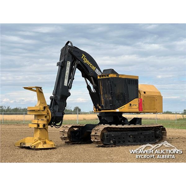 2013 TIGERCAT L870C LEVELING FELLER BUNCHER