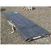 Image 1 : (70) GREY METAL 12 FT. ROOF PANELS