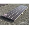 Image 1 : (70) BROWN METAL 12 FT. ROOF PANELS