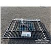 Image 3 : BI-PARTING GALVANIZED WROUGHT IRON GATE