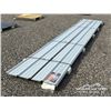 Image 1 : (20) WHITE METAL 20 FT. ROOF PANELS