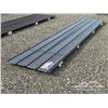Image 2 : (30) GREY METAL 16 FT.  ROOF PANELS