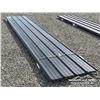 Image 2 : (30) BLACK METAL 16 FT. ROOF PANELS