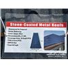 Image 3 : (30) STONE COATED METAL 11.8 FT. ROOFING SHEETS
