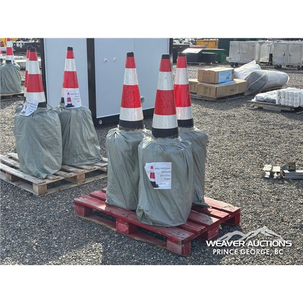 (60) NEW SAFETY TRAFFIC CONES