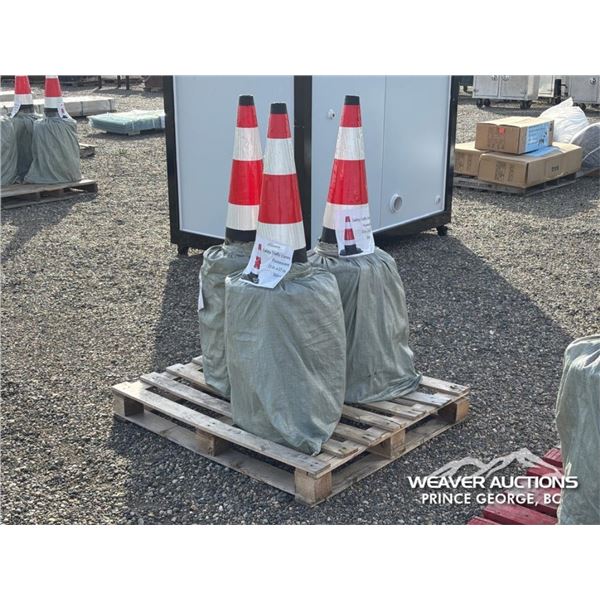 (60) NEW SAFETY TRAFFIC CONES