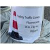 Image 3 : (60) NEW SAFETY TRAFFIC CONES
