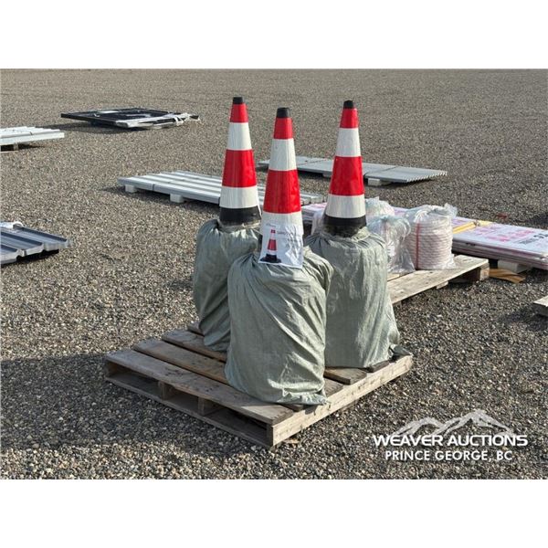 (60) NEW SAFETY TRAFFIC CONES