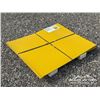 Image 2 : (20) YELLOW STEEL DIAMOND PLATE