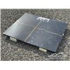 Image 1 : (20) BLACK STEEL DIAMOND PLATE