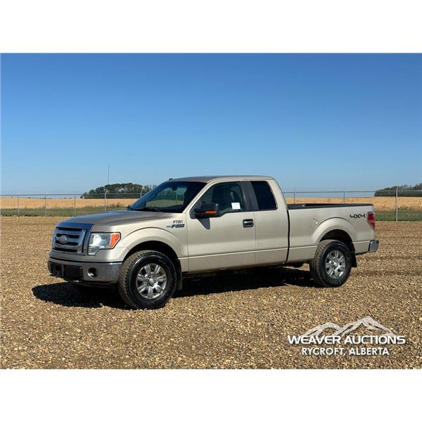 2009 FORD F150 EXTENDED CAB PICKUP
