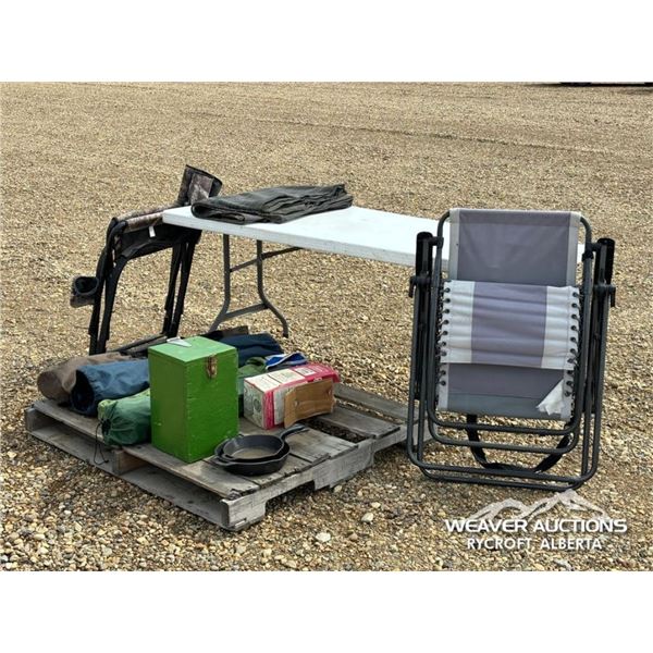 ASSORTED CAMPING ACCESSORIES