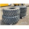 Image 2 : (4) 20.5 R25 LOADER TIRES