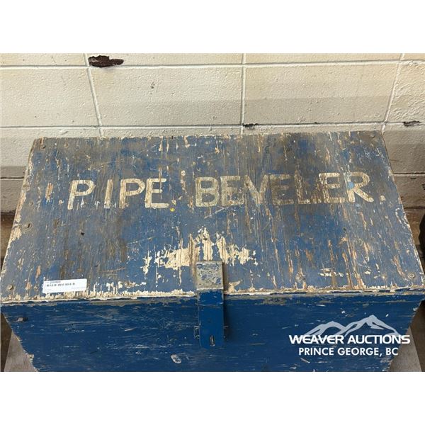 (2) 2-8 IN.  PIPE BEVELERS