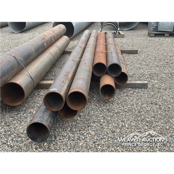 (8) 8 IN. STEEL PIPE, 12- 21 FT. LENGTHS