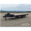 Image 1 : 2022 24 FT. DOUBLE A  FLATDECK EQUIPMENT TRAILER