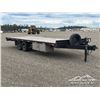 Image 3 : 2022 24 FT. DOUBLE A  FLATDECK EQUIPMENT TRAILER