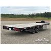 Image 4 : 2022 24 FT. DOUBLE A  FLATDECK EQUIPMENT TRAILER