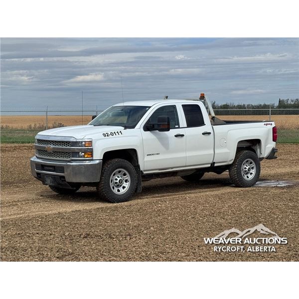 2019 CHEVROLET 2500HD SILVERADO CREW CAB PICKUP