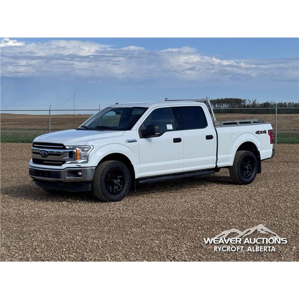 2018 FORD F150 XLT CREW CAB PICKUP