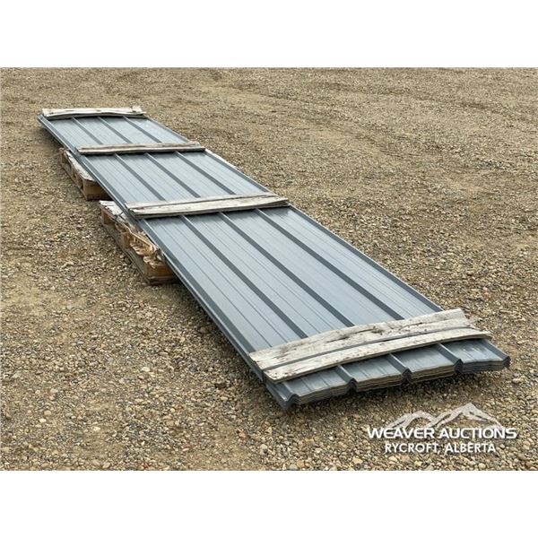 (40) 18 FT. STEEL SHEETS