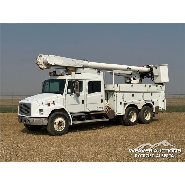 2002 FREIGHTLINER FL80 T/A CREW CAB BUCKET TRUCK