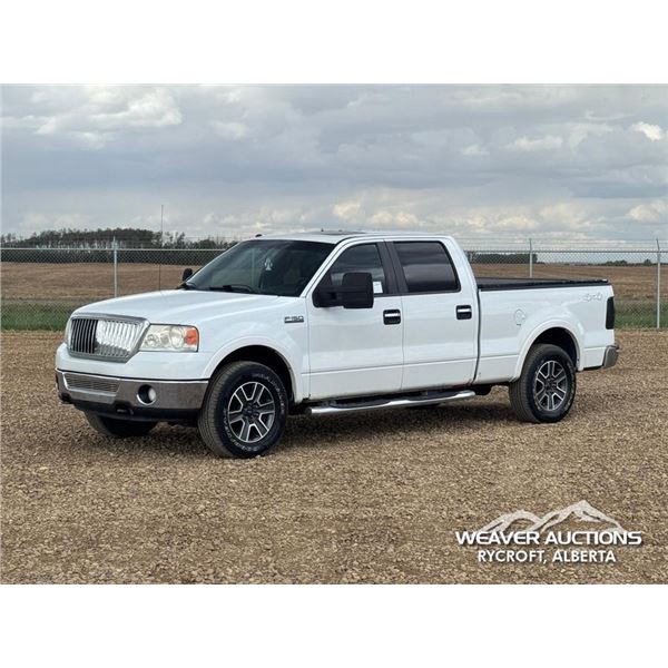 2008 FORD F150 LARIAT CREW CAB PICKUP