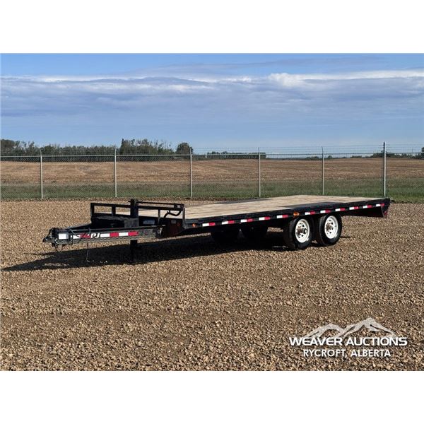 2011 PJ T/A 20 FT FLAT DECK TRAILER