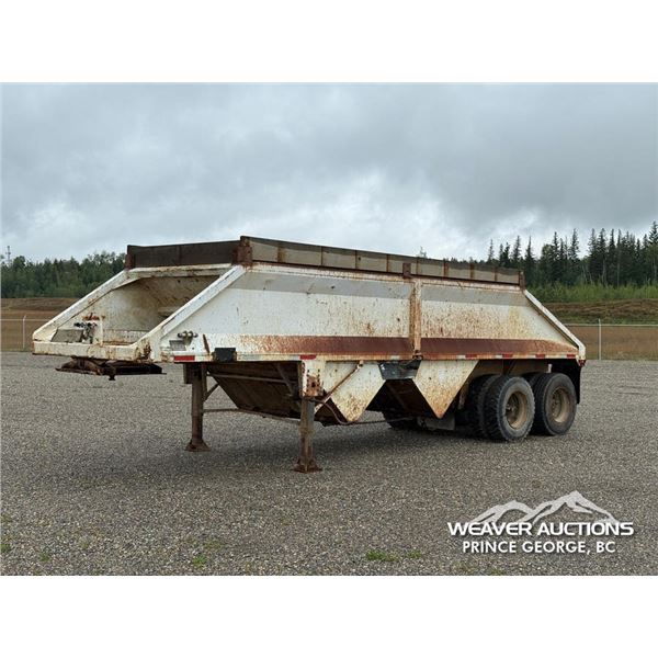 1986 MIDLAND T/A BOTTOM DUMP TRAILER
