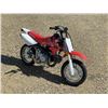 Image 2 : 2018 HONDA 50CC DIRT BIKE
