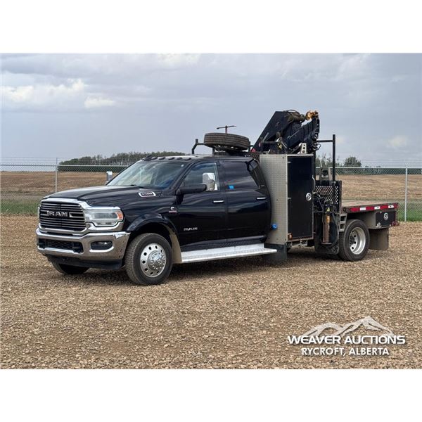 2019 DODGE RAM 5500HD CREW CAB BOOM TRUCK